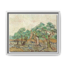 The Olive Orchard (1889) by Vincent van Gogh - Antique Framed Art Print - NOMADEN ART GALLERY