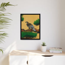 Pine and Eagle, a traditional portrait of a charismatic Japanese eagle by Kano Tanyu (1602-1674)