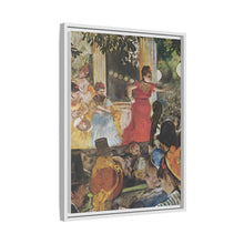 El café-concierto de Les Ambassadeurs (1876-1877) de Edgar Degas.