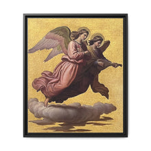 Two angels floating (1865) tempera art by Johann von Schraudolph - NOMADEN ART GALLERY