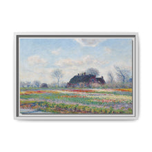 Claude Monet's Tulip Fields at Sassenheim (1886). Original from the Sterling and Francine Clark Art Institute. - NOMADEN ART GALLERY