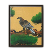 Pine and Eagle, a traditional portrait of a charismatic Japanese eagle by Kano Tanyu (1602-1674) - NOMADEN ART GALLERY