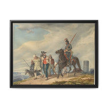 Three Armed Riders Escorting Prisoners near Reims (1825) by Peter von Hess - NOMADEN ART GALLERY