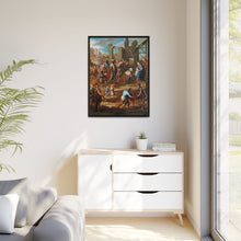 The Adoration of the Kings with Viceroy Pedro de Castro y Figueroa, Duke of La Conquista (La adoracion de los reyes con el virrey Pedro de Castro y Figueroa, duque de la Conquista) by Nicolas Enriquez.
