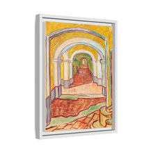Corridor in the Asylum (1889) by Vincent Van Gogh - NOMADEN ART GALLERY