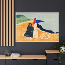 Two Women on the Shore (1898) by Edvard Munch - NOMADEN ART GALLERY