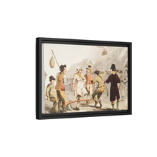 Illustration of the fool plough from The Costume of Yorkshire (1814) by George Walker