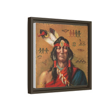 Indian chief portrait illustration