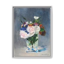 Flowers in a Crystal Vase (c.1882) by Edouard Manet. - NOMADEN ART GALLERY