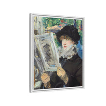Mujer leyendo (ca. 1880-1881) de Édouard Manet.