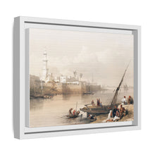View on the Nile ferry to Gizeh illustration by David Roberts (1796–1864) - Decorative Wall Art