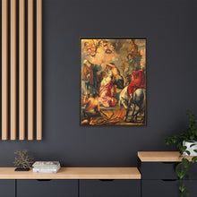 The martyrdom of Saint Apollonia. Oil painting after Jacob Jordaens.