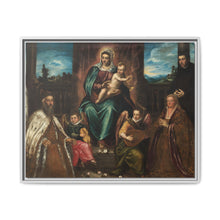 Doge Alvise Mocenigo and Family before the Madonna and Child (c. 1575) by Jacopo Tintoretto - NOMADEN ART GALLERY