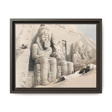 The Great Temple of Aboo Simble Nubia illustration by David Roberts (1796–1864) - NOMADEN ART GALLERY