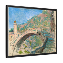 Claude Monet's Bridge at Dolceacqua (1884) - NOMADEN ART GALLERY