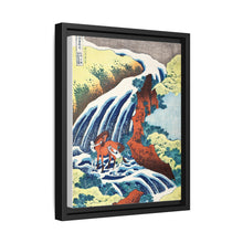 Hokusai's The Yoshitsune horse-washing falls at Yoshino, Izumi Province (1833–1834) - NOMADEN ART GALLERY