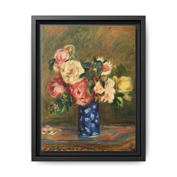 Bouquet of Roses (Le Bouquet de roses) (1882) by Pierre-Auguste Renoir. - NOMADEN ART GALLERY