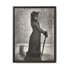 Georges Seurat's Woman Strolling (1884) - NOMADEN ART GALLERY