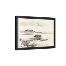 Cottage by the sea by Kōno Bairei (1844-1895)