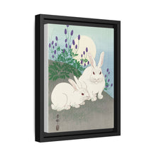 Rabbits at full moon (1920 - 1930) by Ohara Koson