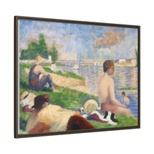Georges Seurats letzte Studie zu „Badende in Asnières“ (1883)