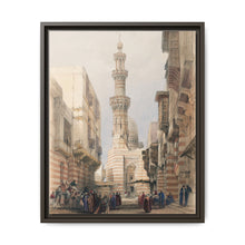 Bullack Cairo illustration by David Roberts (1796–1864) - Canvas Wall Art - NOMADEN ART GALLERY