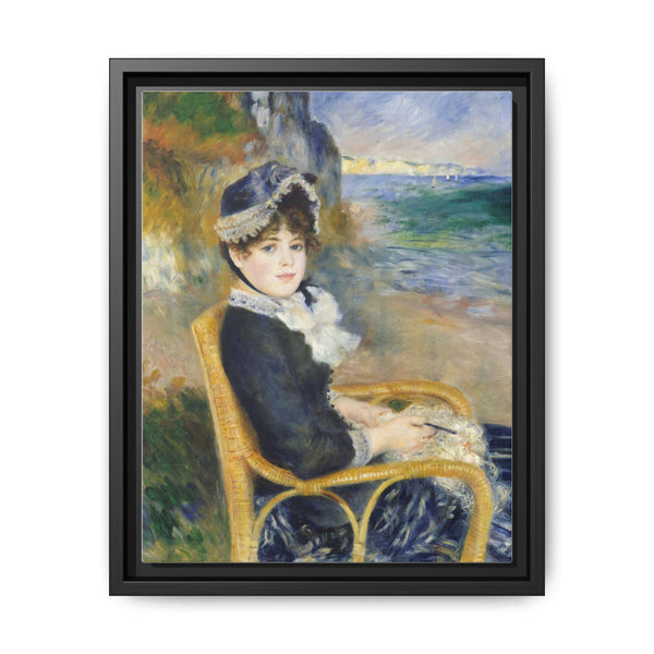 By the Seashore (1883) by Pierre-Auguste Renoir - NOMADEN ART GALLERY