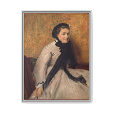 Portrait of a Woman in Gray (ca. 1685) by Edgar Degas - NOMADEN ART GALLERY