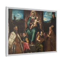 Doge Alvise Mocenigo and Family before the Madonna and Child (c. 1575) by Jacopo Tintoretto