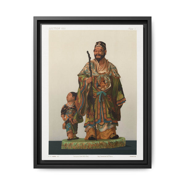 Matte Canvas, Framed (Multi-color) - NOMADEN ART GALLERY