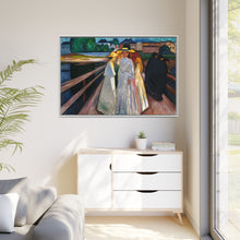 Edvard Munch's On the Bridge (1903) - NOMADEN ART GALLERY