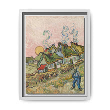 Houses and Figure by Vincent van Gogh - NOMADEN ART GALLERY