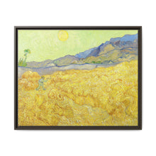 Van Gogh's Wheatfield with a reaper (1889) - NOMADEN ART GALLERY