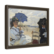 Claude Monet's The Beach at Trouville (1870) - NOMADEN ART GALLERY