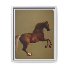 Whistlejacket is an oil-on-canvas painting from about 1762 showing the Marquess of Rockingham's racehorse, rearing up against a blank background. - NOMADEN ART GALLERY