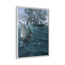 La batalla del Kearsarge y el Alabama de Édouard Manet 