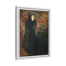 Lady in Black by Edvard Munch - NOMADEN ART GALLERY