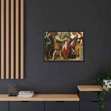 Henri IV Conferring the Regency upon Marie de' Medici (after Rubens) by Eugène Delacroix