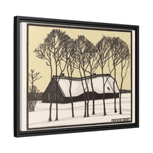 Farm in the snow (1918) by Julie de Graag