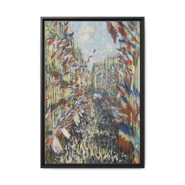Claude Monet's The Rue Montorgueil in Paris (1878) - NOMADEN ART GALLERY