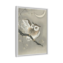Long-eared owl in ginkgo (1900 - 1930) by Ohara Koson