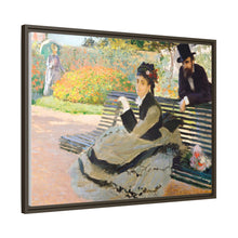 Camille Monet (1847–1879) on a Garden Bench (1873) by Claude Monet - NOMADEN ART GALLERY
