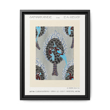 Art Nouveau bird pattern pochoir print in oriental style - NOMADEN ART GALLERY