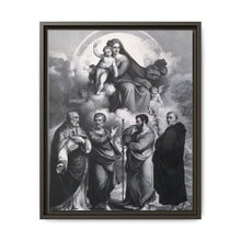 The Virgin and Child with Saint Geminianus of Modena, Saint Peter, Saint Paul and Saint Antony of Padua. Lithograph by F. Hanfstaengl after B. Ramenghi, il Bagnacavallo. - NOMADEN ART GALLERY