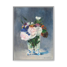 Flowers in a Crystal Vase (c.1882) by Edouard Manet. - NOMADEN ART GALLERY
