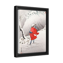 Snowy Evening on a Mountain Path print in high resolution by Hiroaki Takahashi (1871–1945) - NOMADEN ART GALLERY