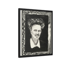 August Strindberg (1896) by Edvard Munch - NOMADEN ART GALLERY