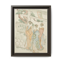 Visitors to the Hachiman shrine by Katsushika Hokusai - NOMADEN ART GALLERY