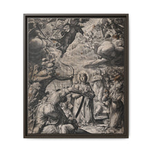 The martyrdom of Saint Ursula. Engraving by J. Sadeler after P. de Witte - NOMADEN ART GALLERY