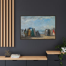 Claude Monet's The Beach at Trouville - NOMADEN ART GALLERY